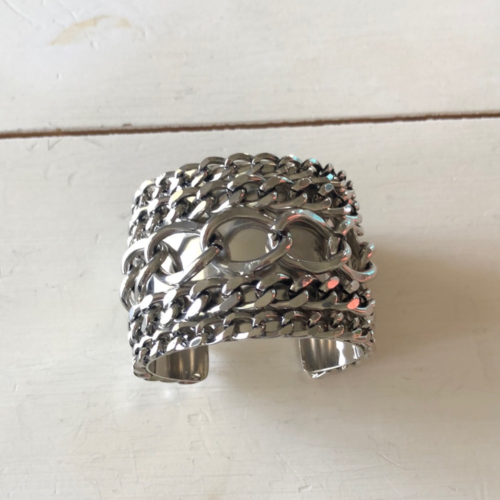 Industrial BeBe cuff never been worn